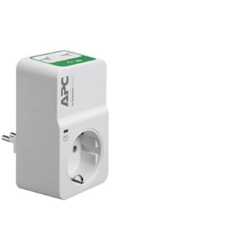 APC PM1WU2-IT PROTEZIONE SOVRATENSIONE 230 V 1 USCITA 2 USB BIANCO